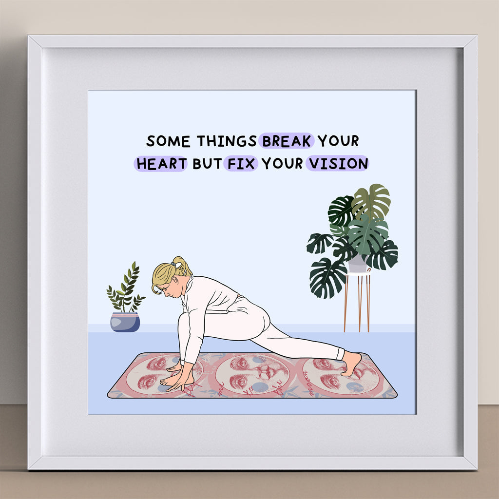 Some Things Break Your Heart Doodle Card