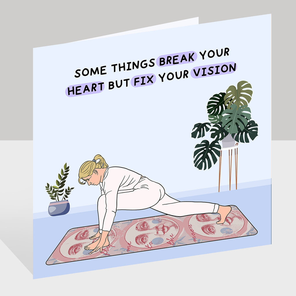 Some Things Break Your Heart Doodle Card