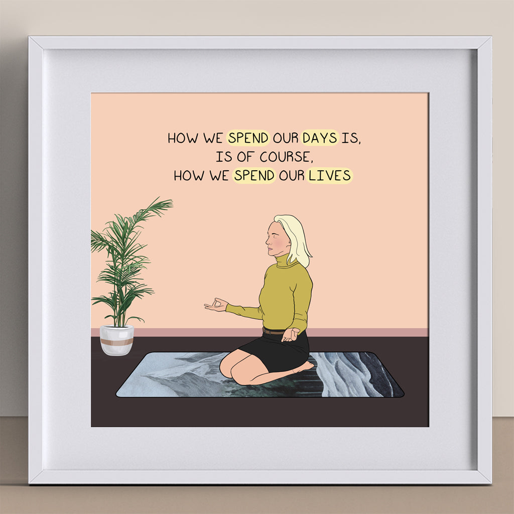 Spend Our Lives Doodle Card