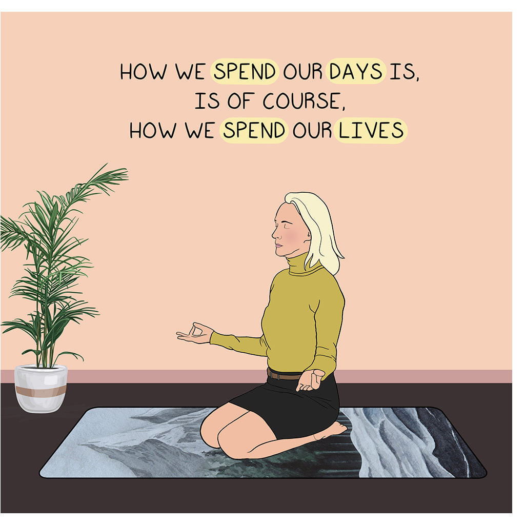 Spend Our Lives Doodle Card