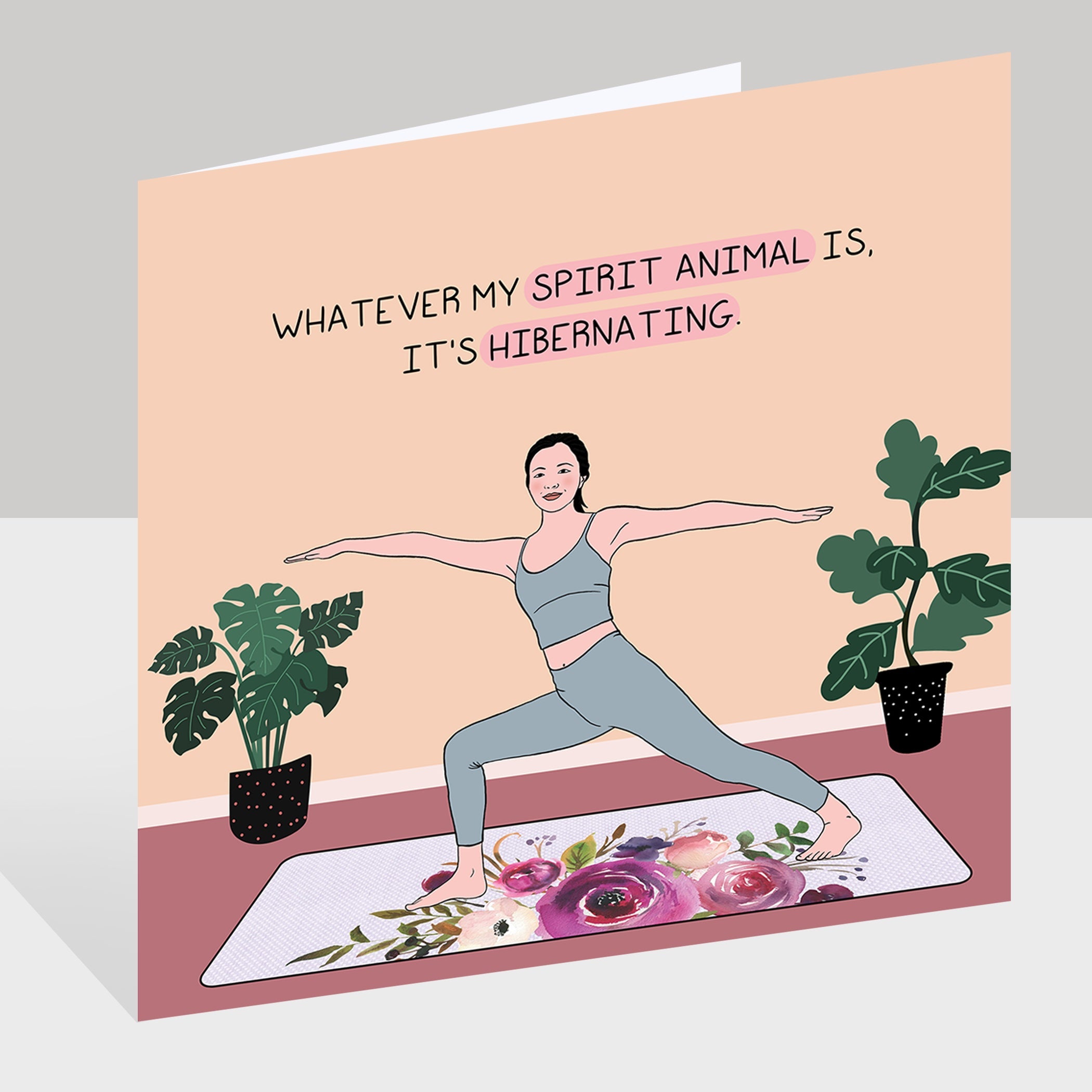 Spirit Animal Doodle Card