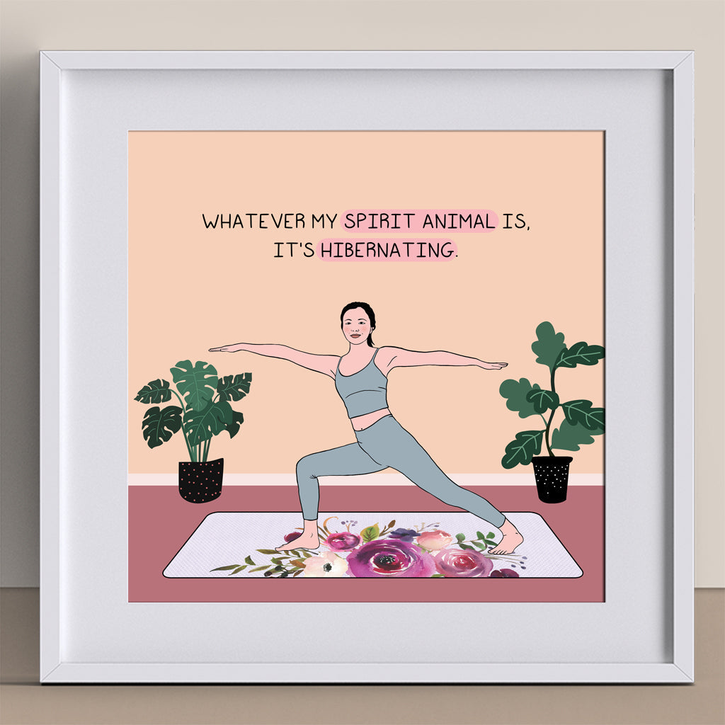 Spirit Animal Doodle Card