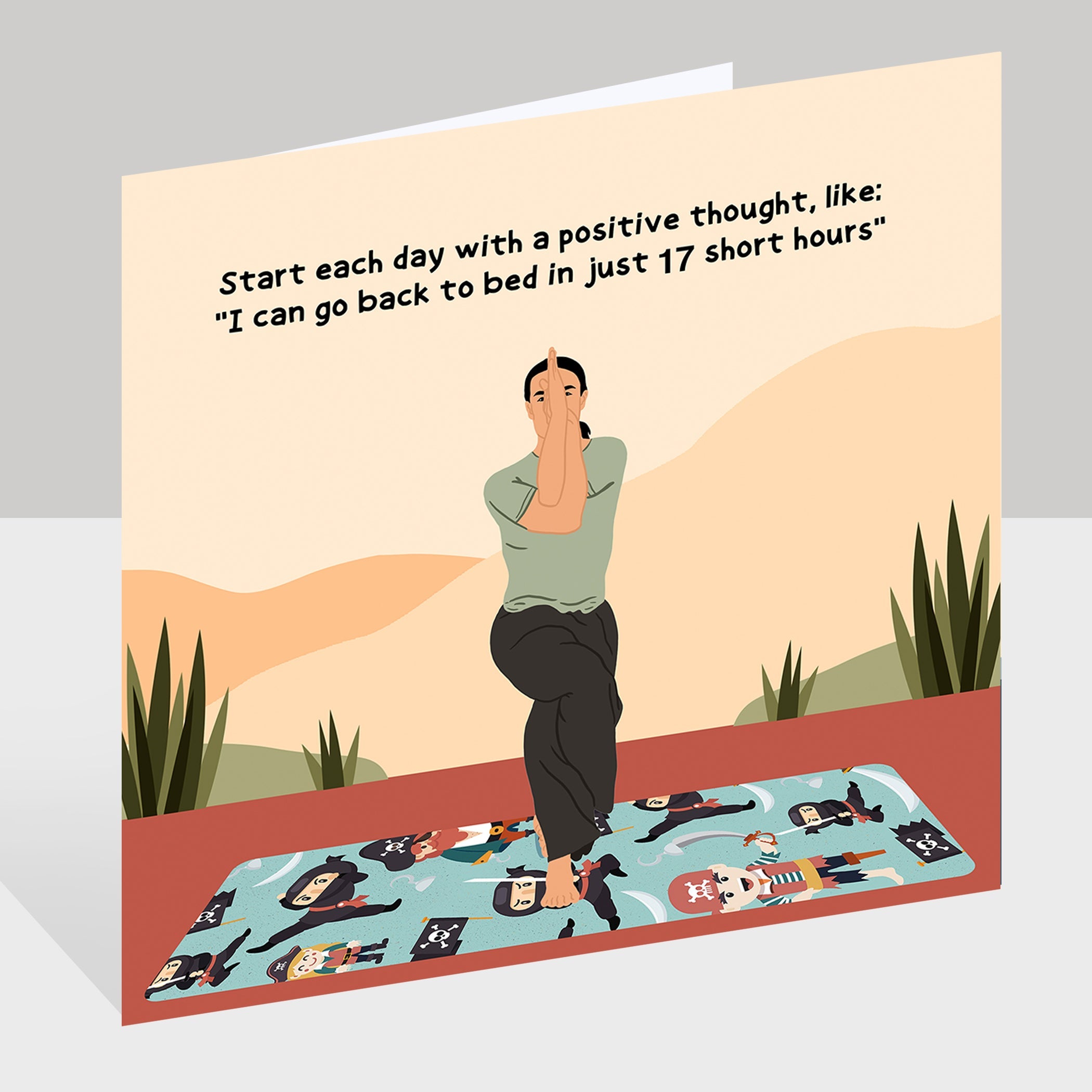 Start Each Day Doodle Card