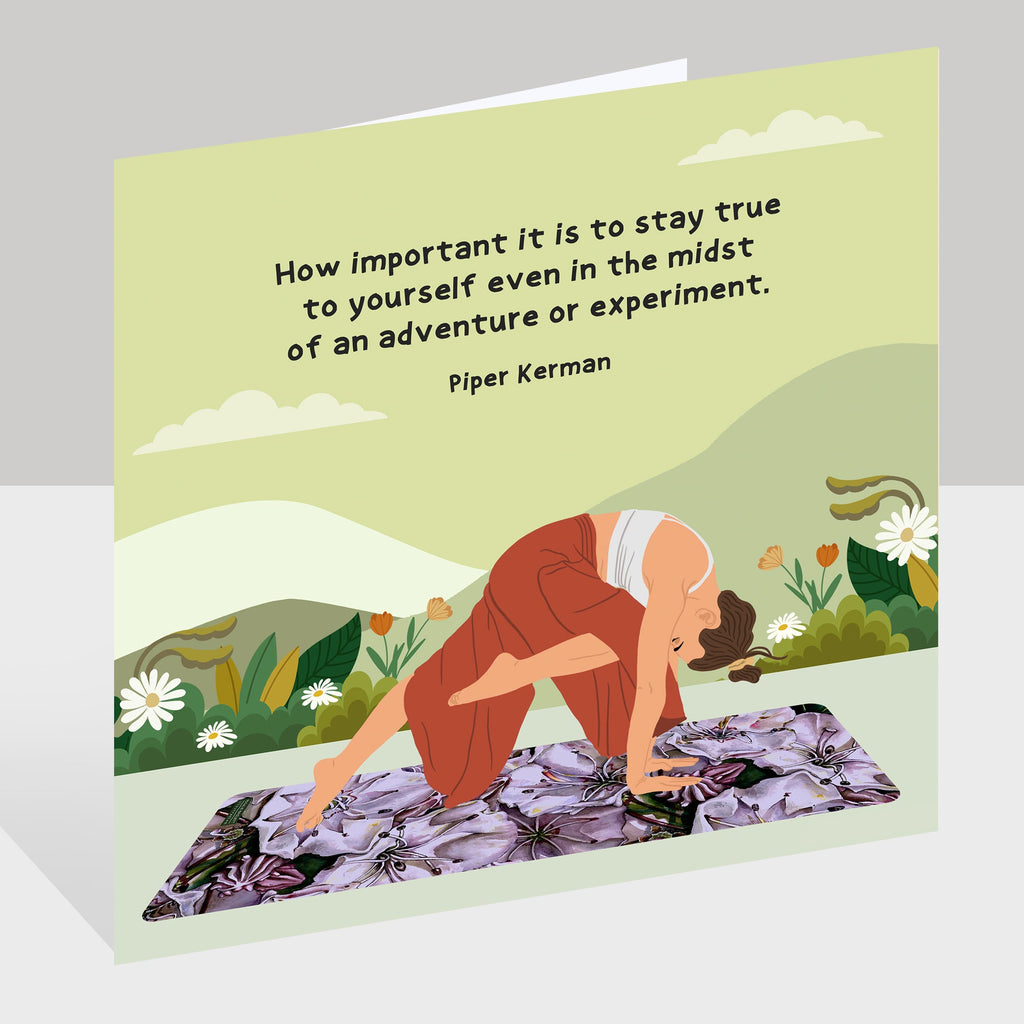 Stay True To Yourself Doodle Card