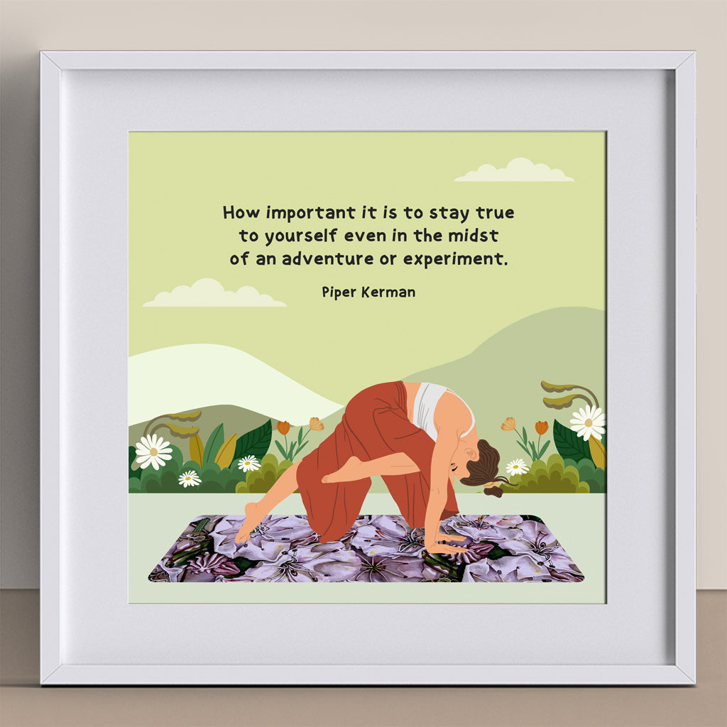 Stay True To Yourself Doodle Card