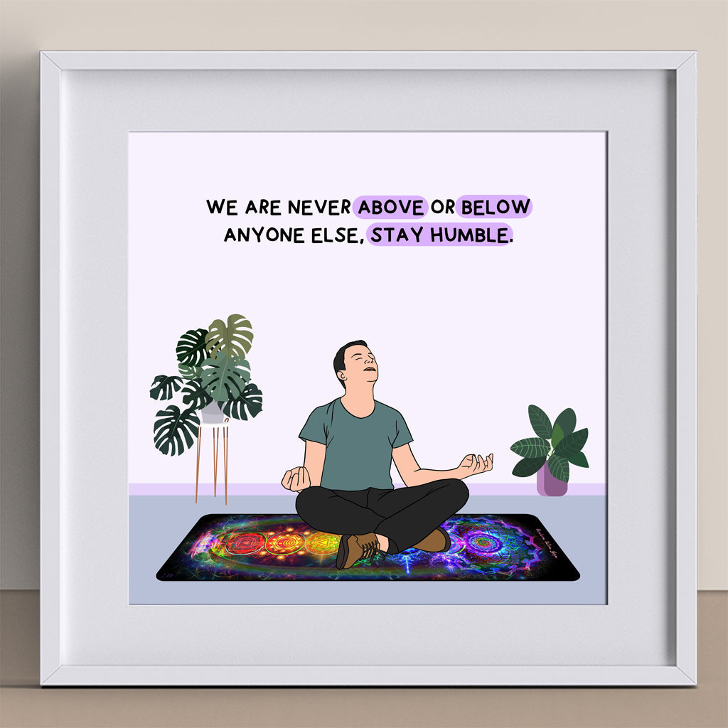 Stay Humble Doodle Card