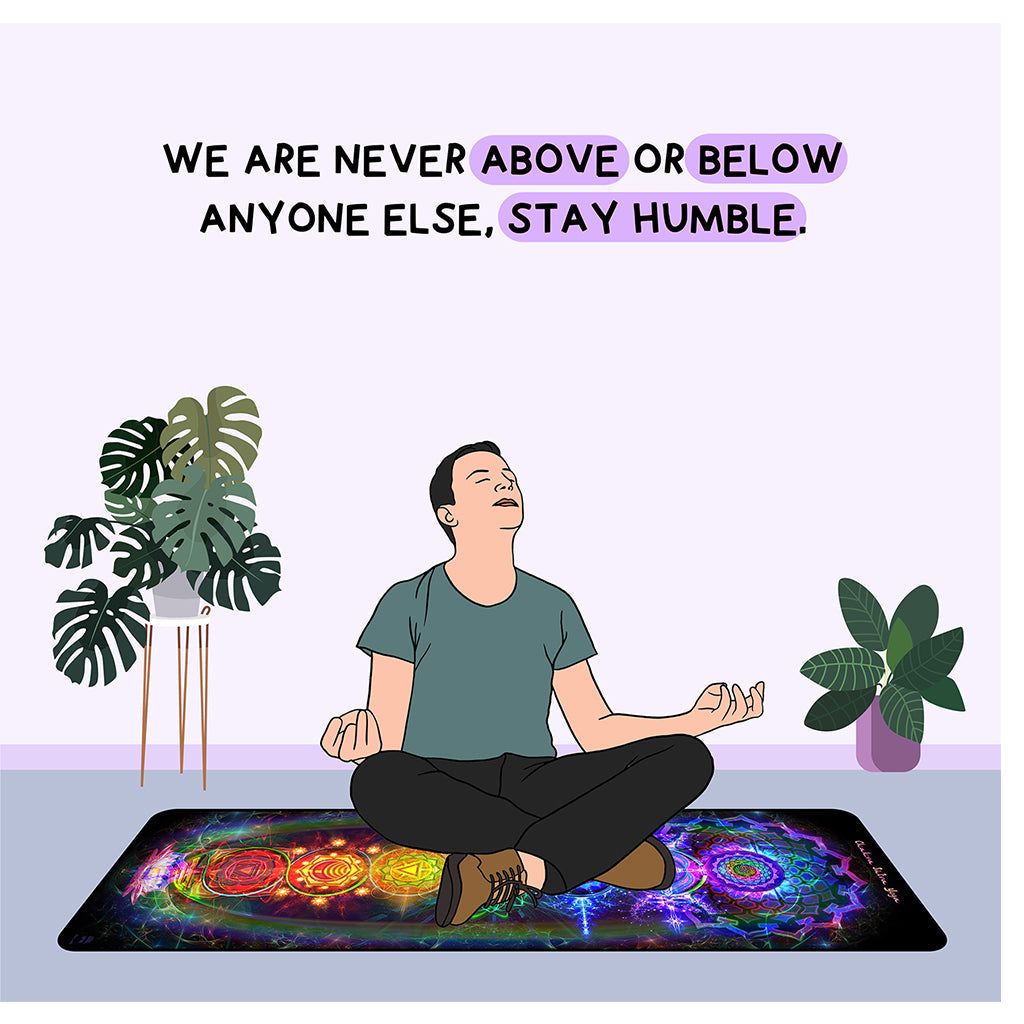 Stay Humble Doodle Card