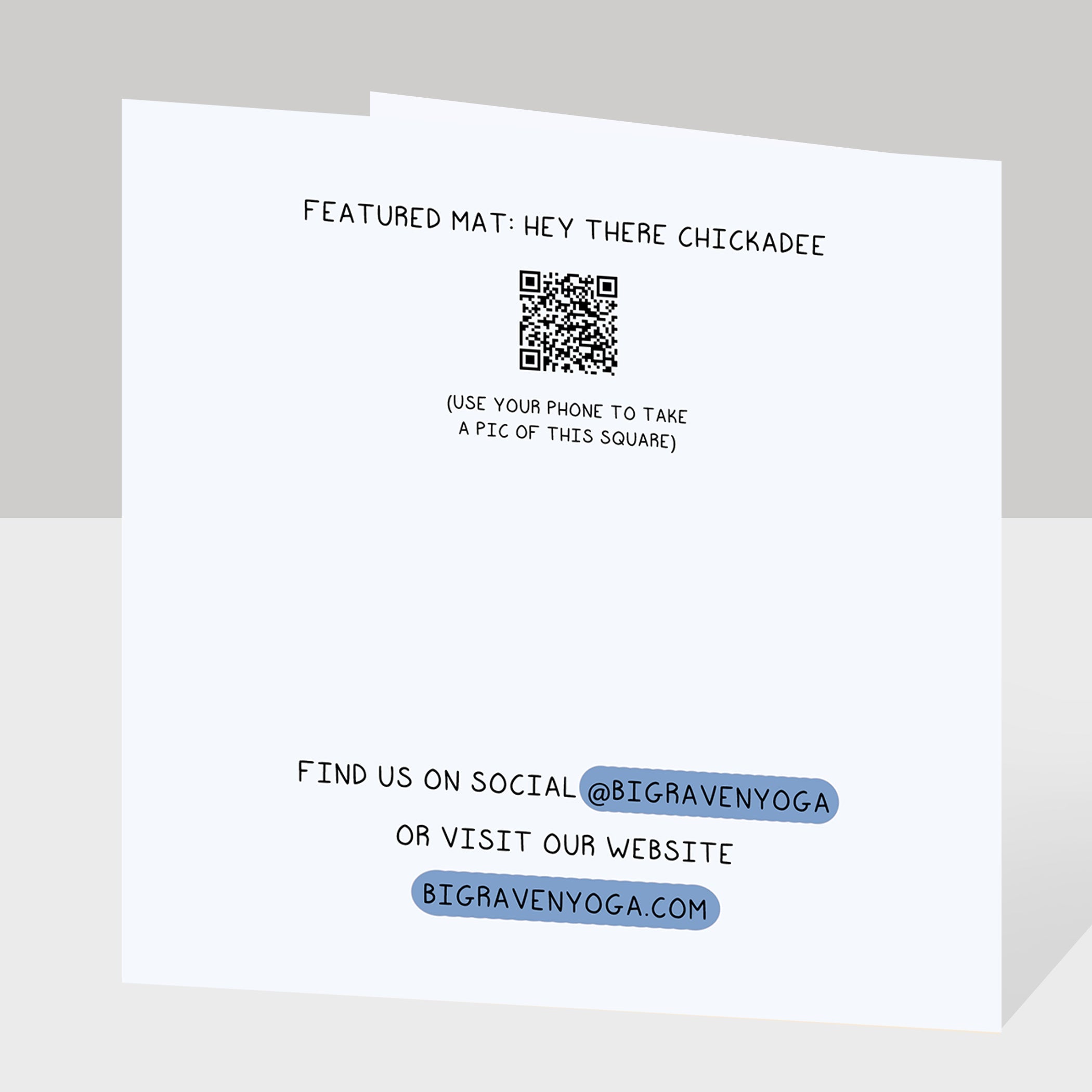 Storage Space Doodle Card