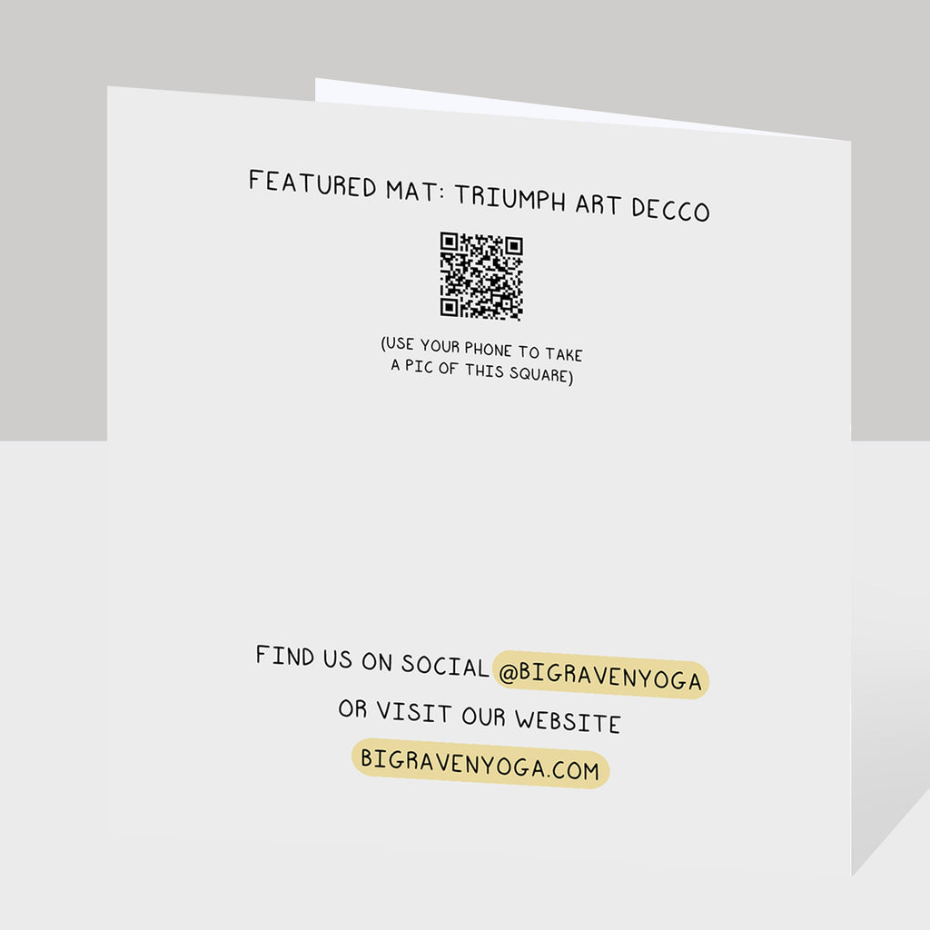 Strong Women Don't Have Attitudes Doodle Card