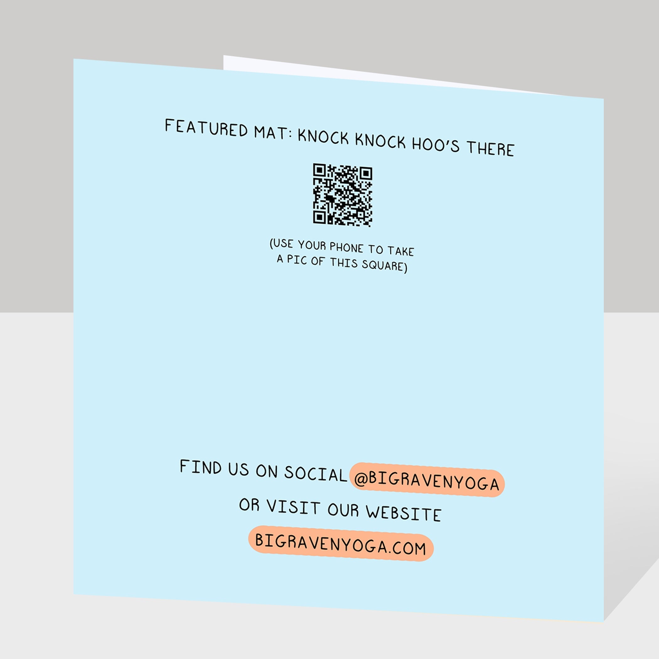 Exactly As You Are Doodle Card