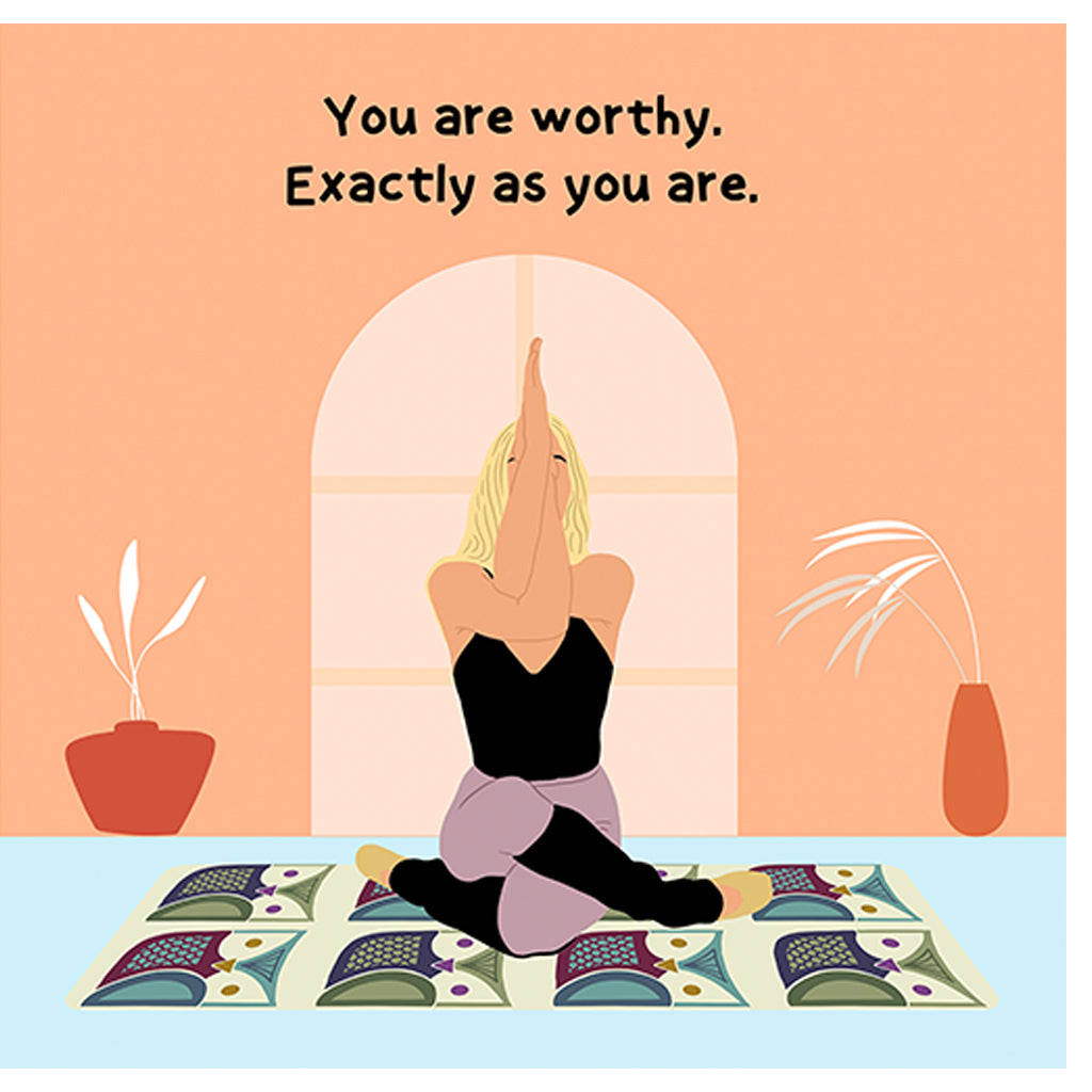 Exactly As You Are Doodle Card