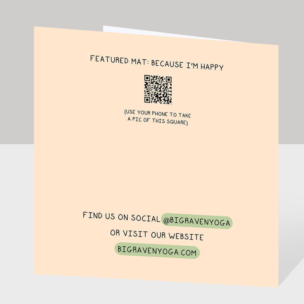 Take Yourself With You Doodle Card