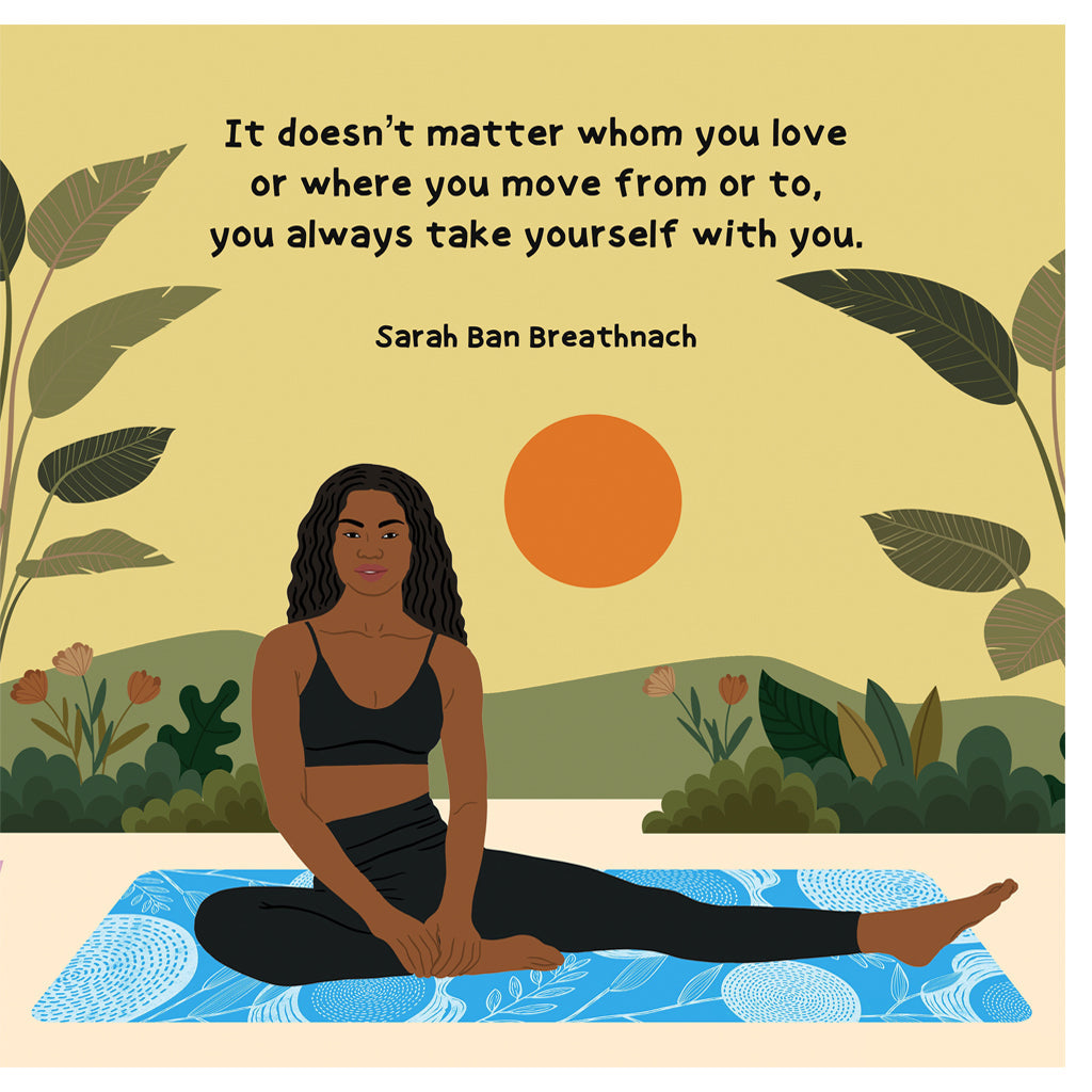 Take Yourself With You Doodle Card