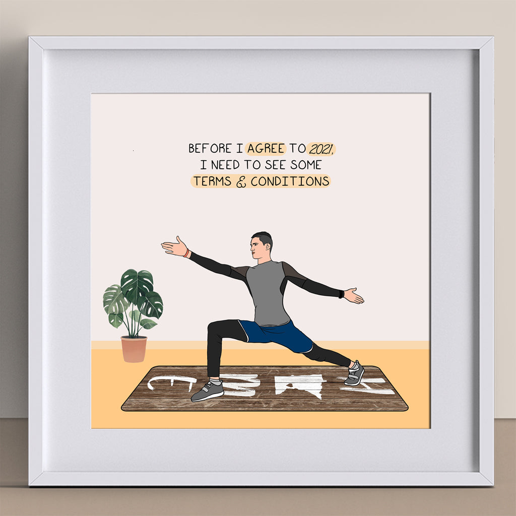 Terms & Conditions Doodle Card