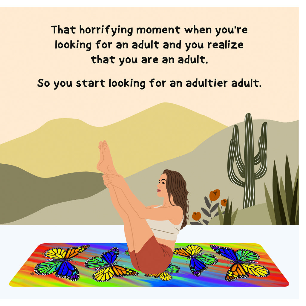 That Horrifying Moment Doodle Card