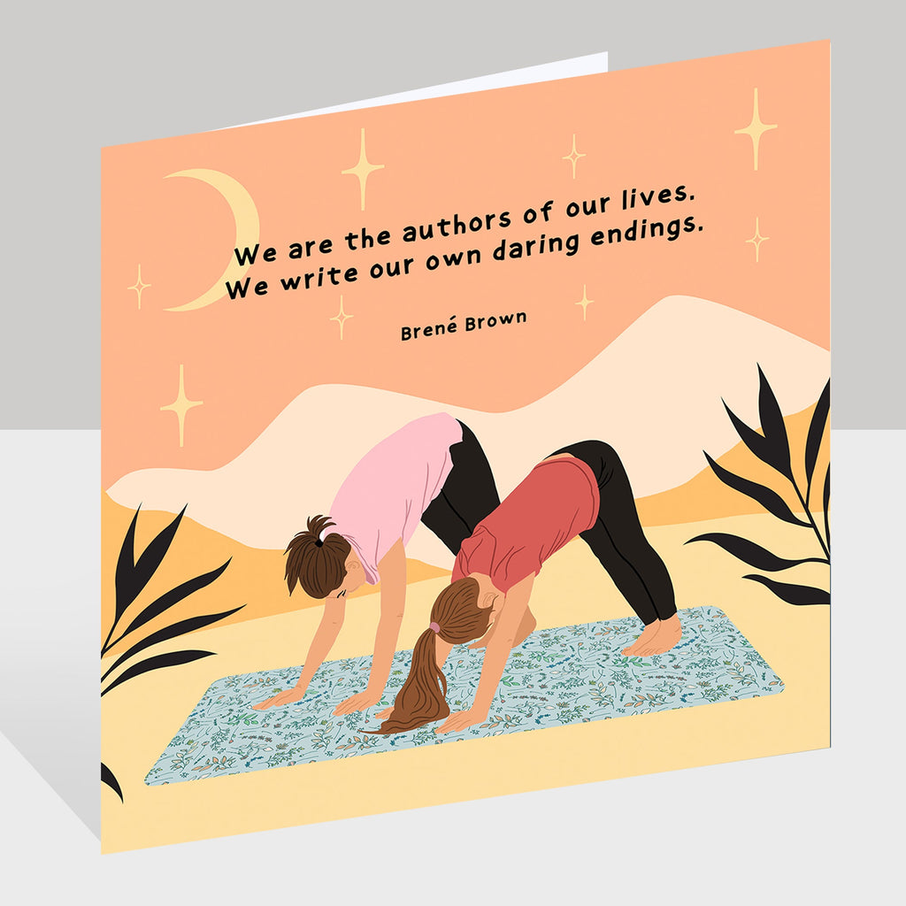 The Authors Of Our Lives Doodle Card