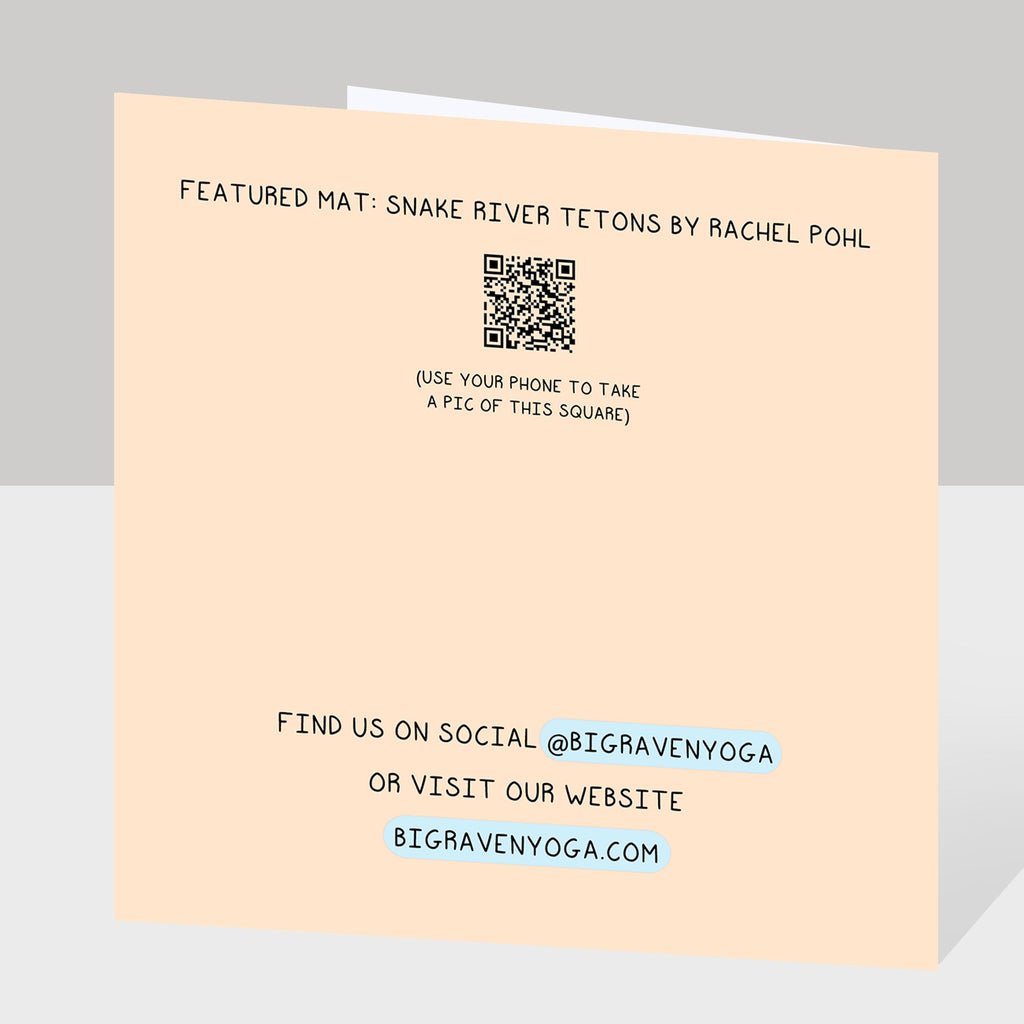 The Body Is Your Temple Doodle Card