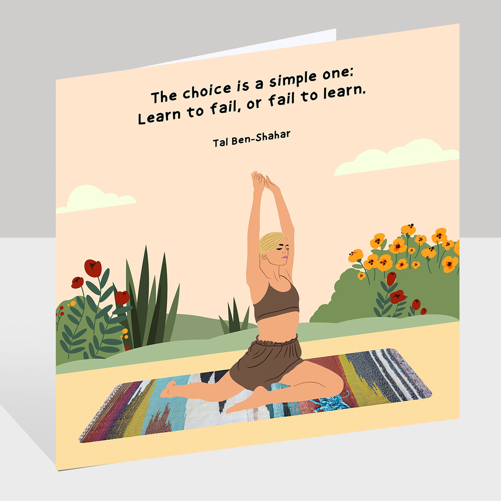 The Choice Is A Simple One Doodle Card