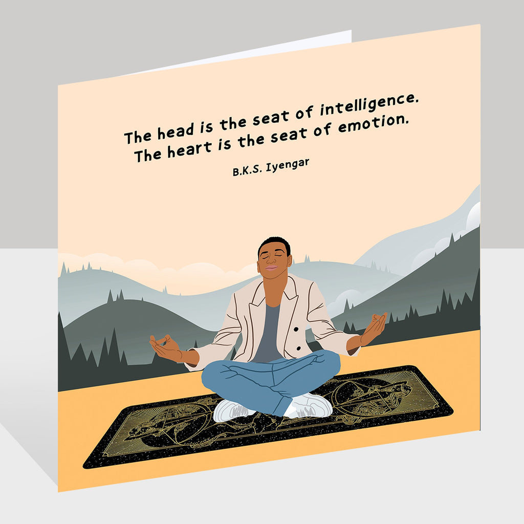 The Head & The Heart Doodle Card