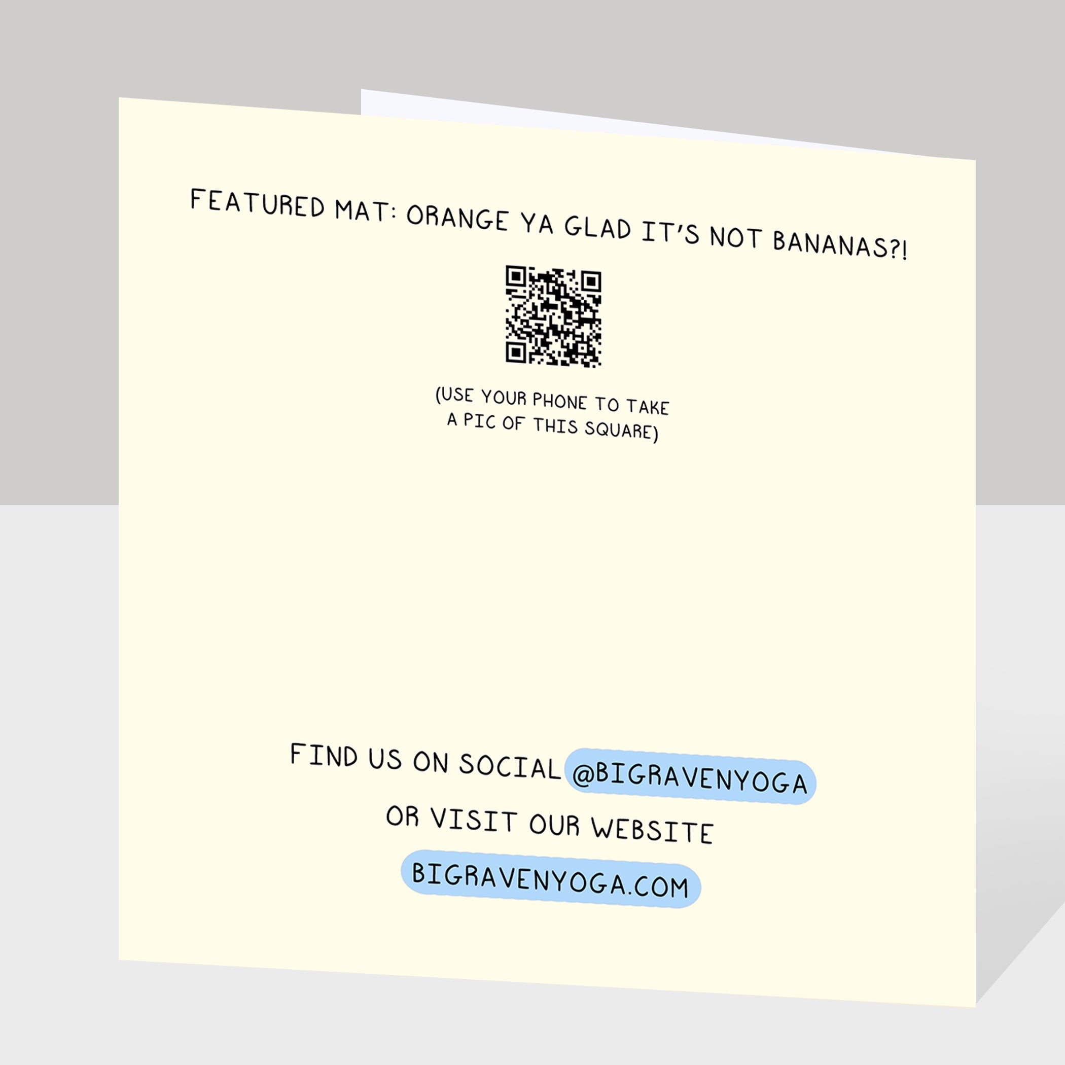 The Light In Me Thinks Doodle Card