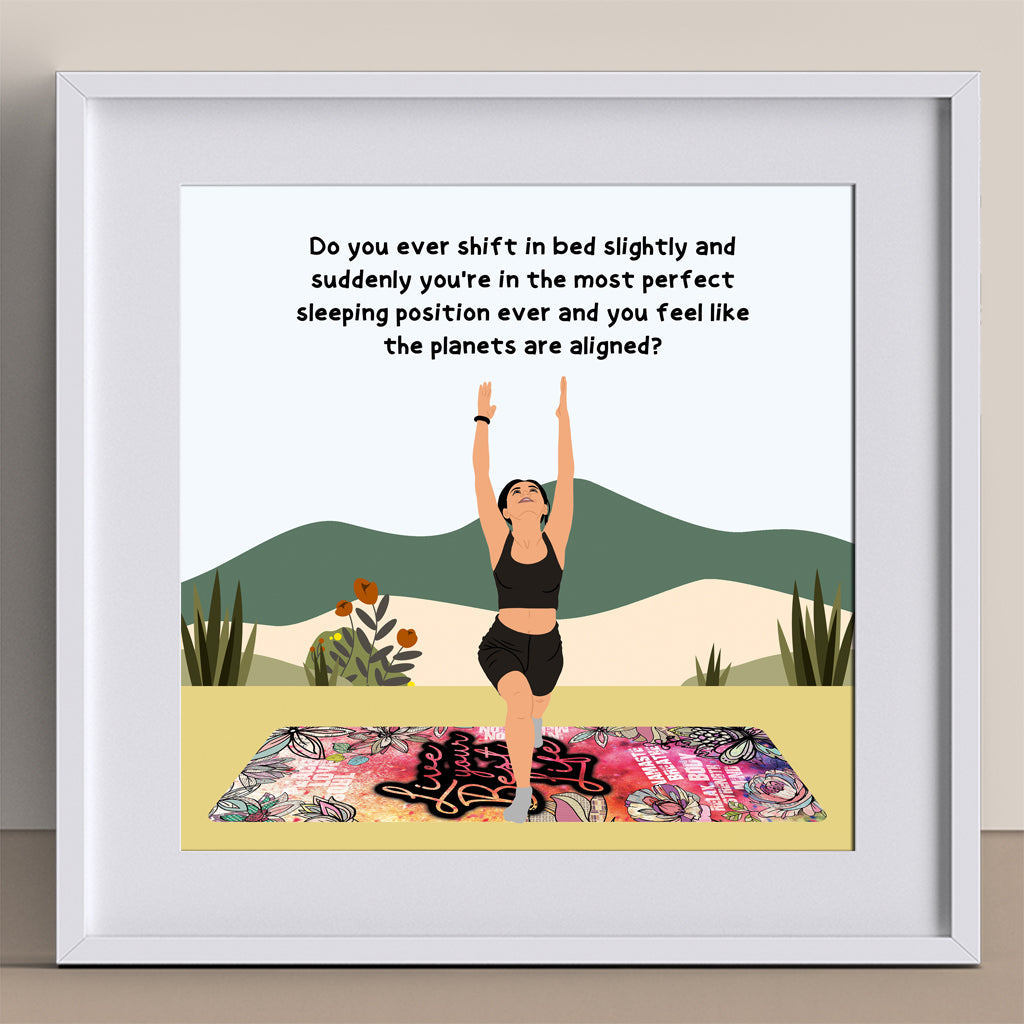 The Planets Are Aligned Doodle Card