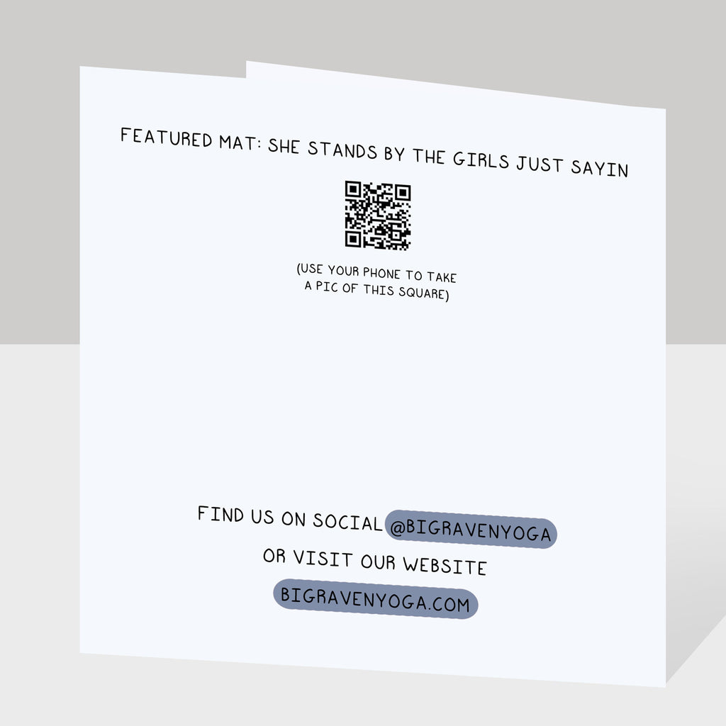 The Purpose Of Life Doodle Card