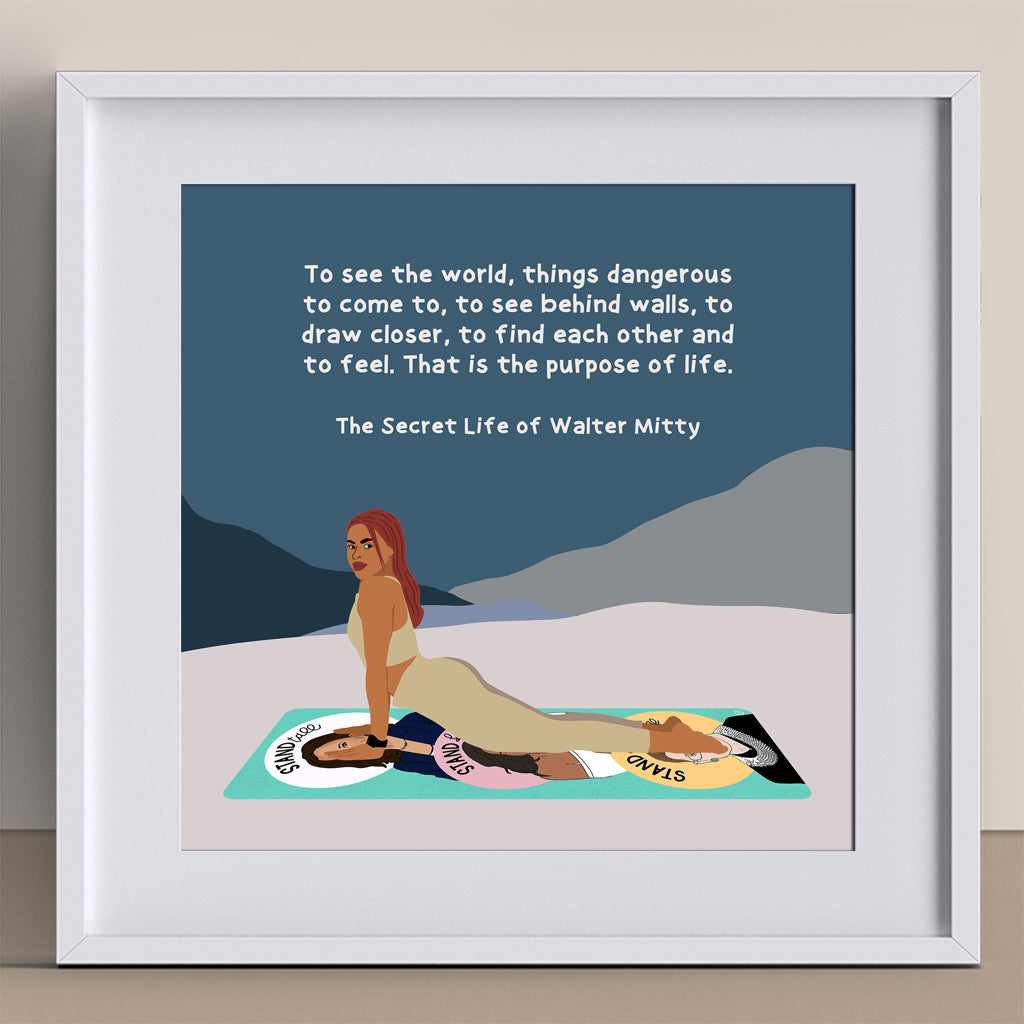 The Purpose Of Life Doodle Card