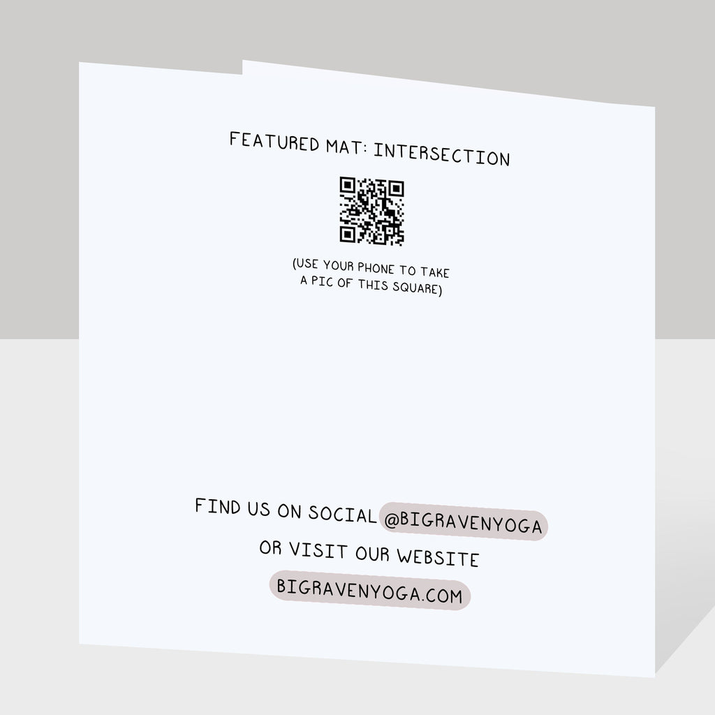 The Right Path Doodle Card