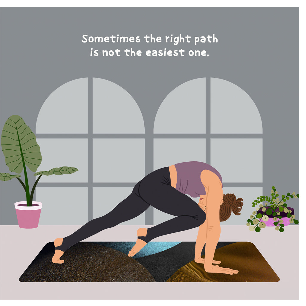 The Right Path Doodle Card