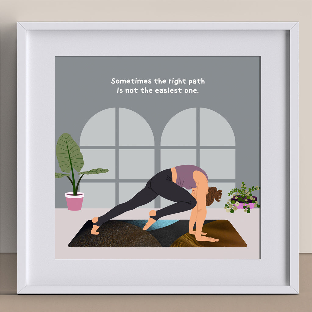 The Right Path Doodle Card