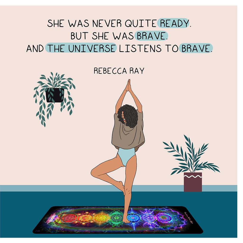 The Universe Listens to Brave Doodle Card