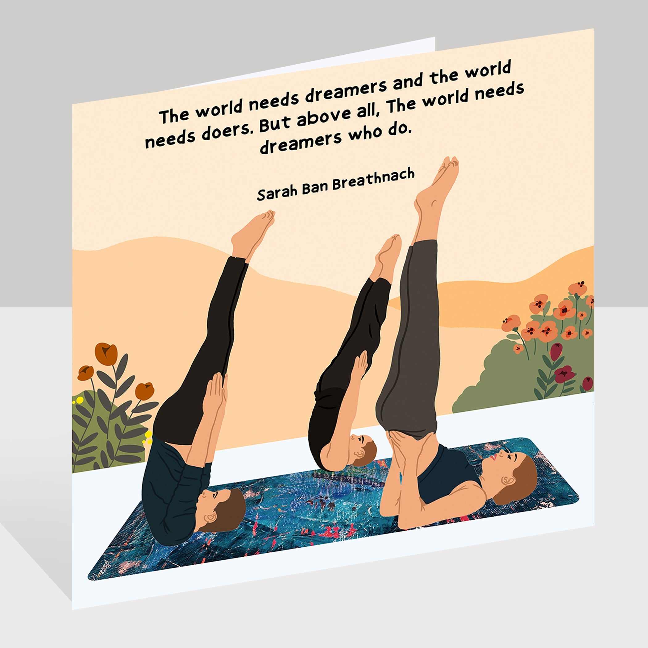 The World Needs Dreamers Doodle Card