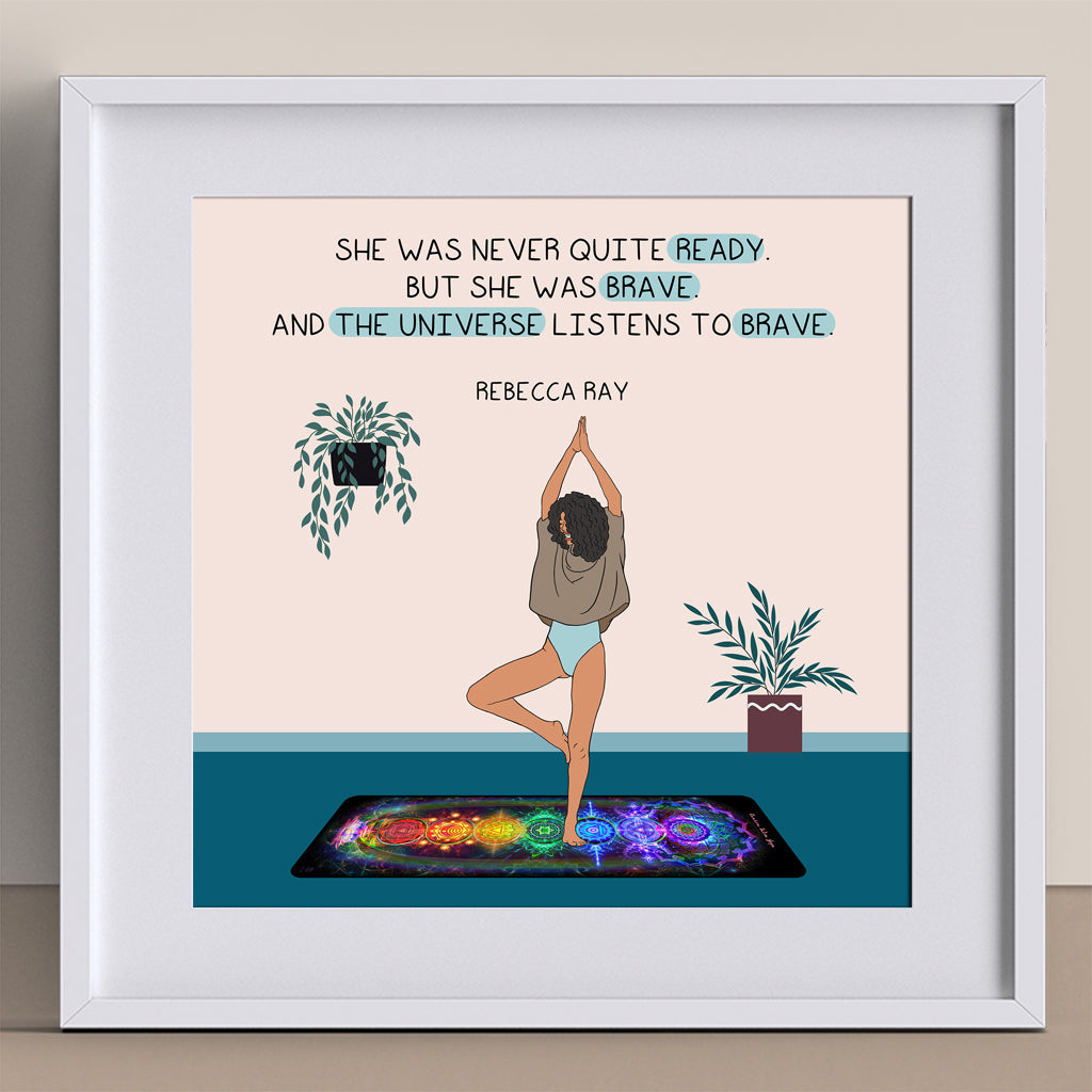 The Universe Listens to Brave Doodle Card