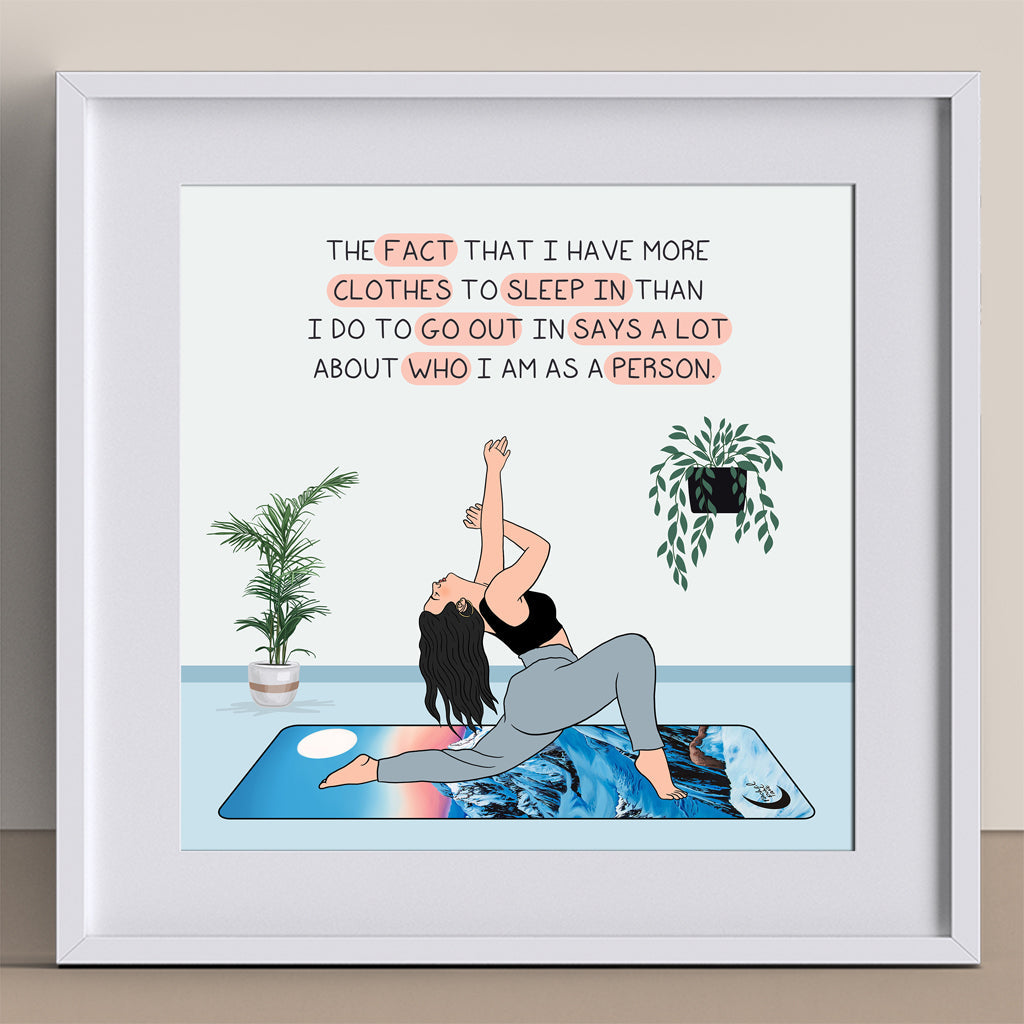 The fact that I have more clothes Doodle Card