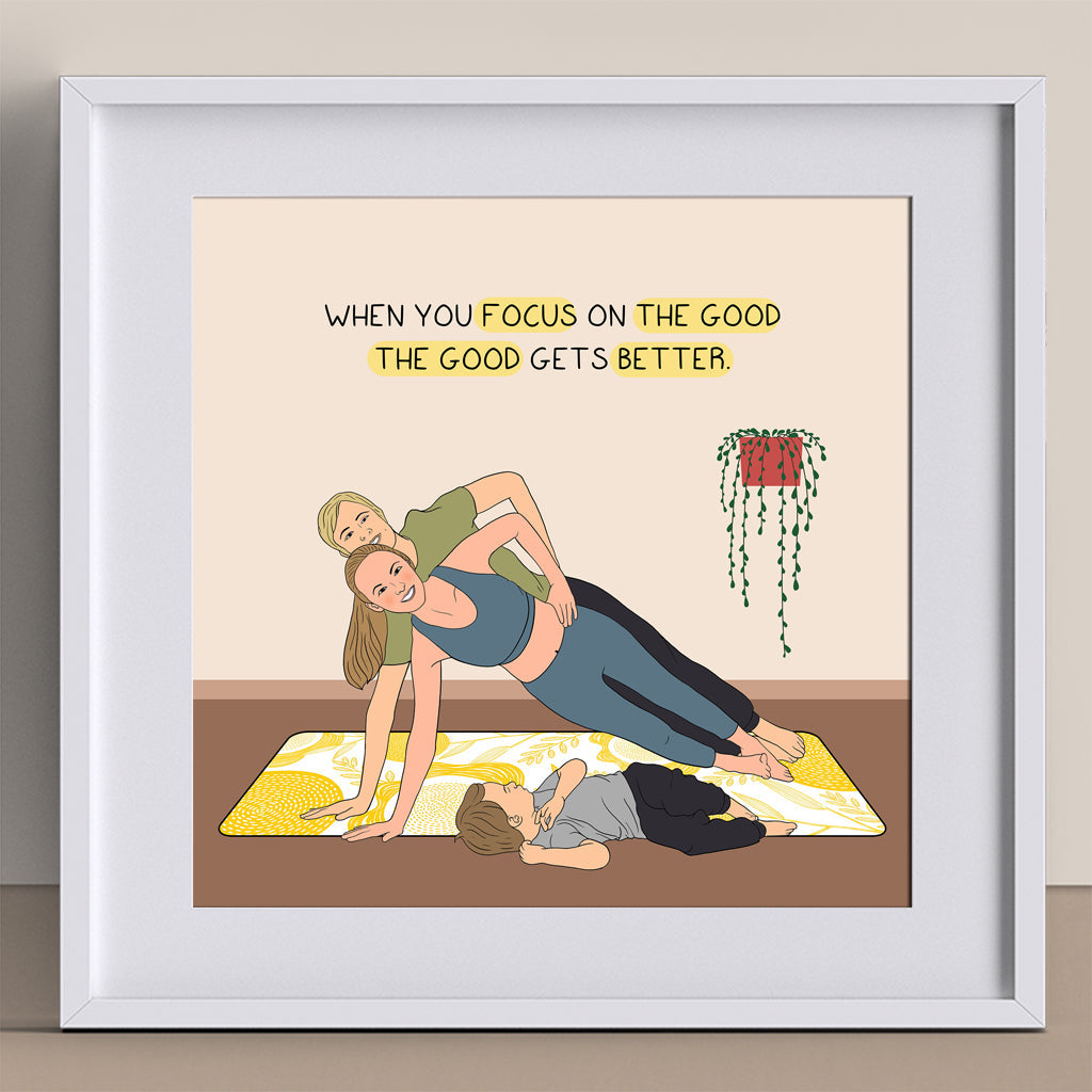 The Good Gets Better Doodle Card