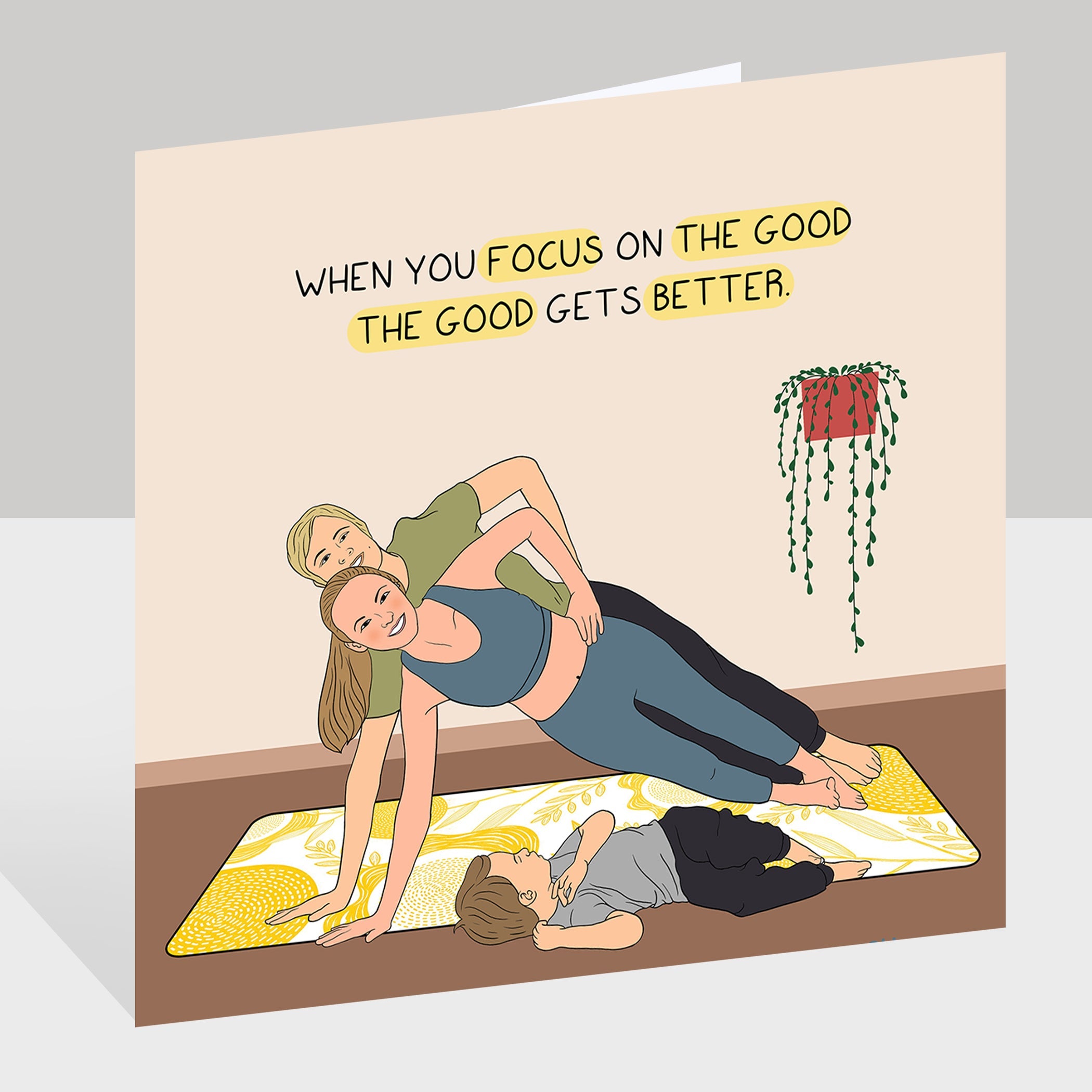 The Good Gets Better Doodle Card