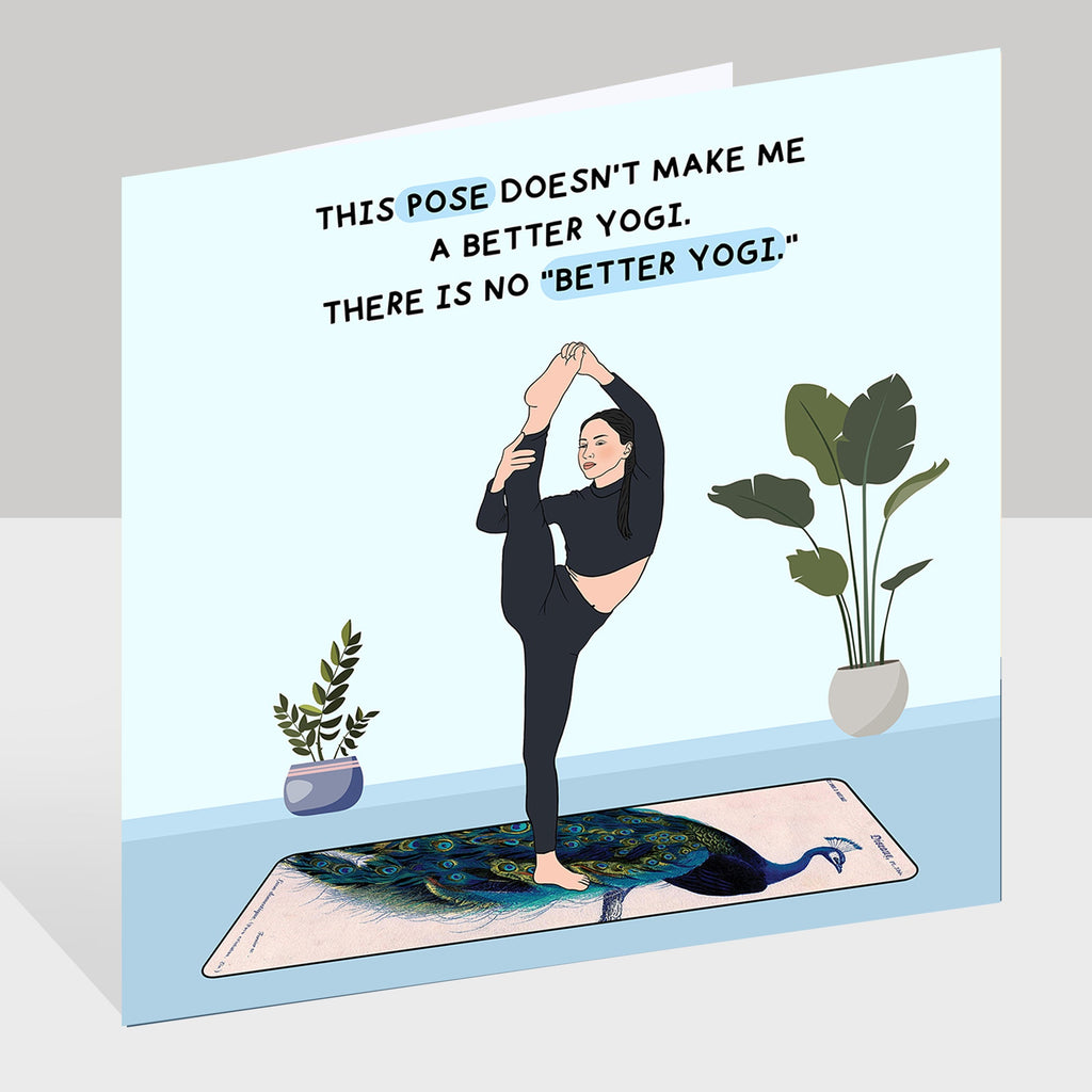There Is No Better Yogi Doodle Card