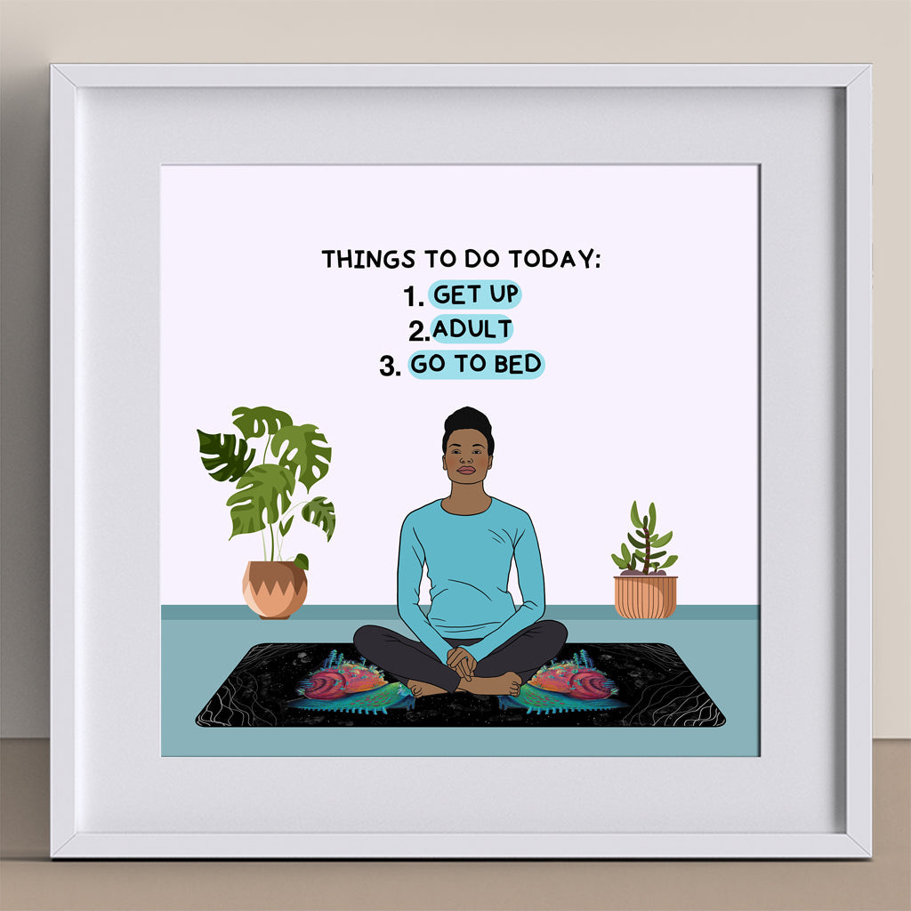 Things To Do Today Doodle Card