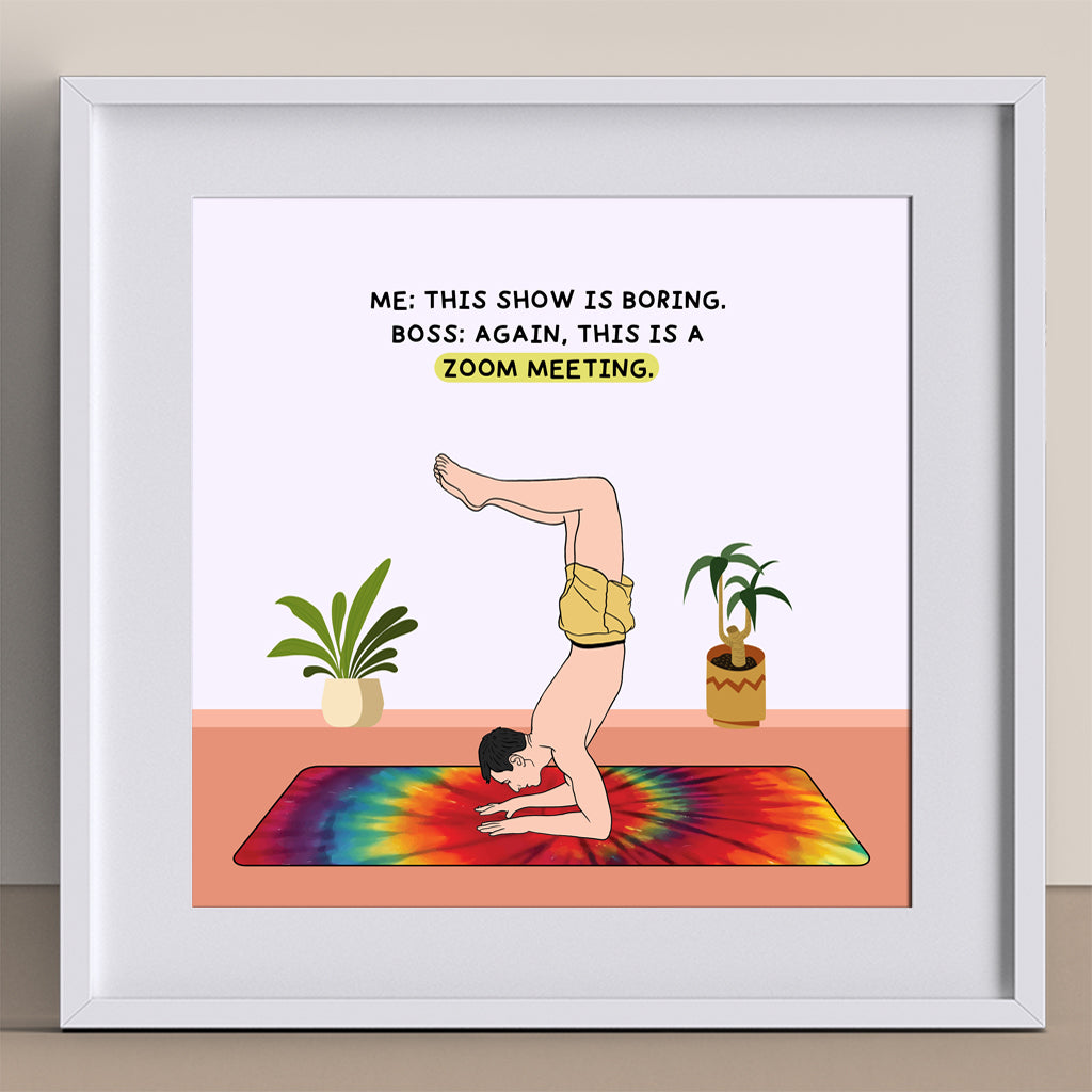 This Show Is Boring Doodle Card