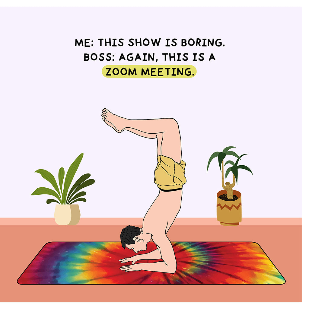 This Show Is Boring Doodle Card