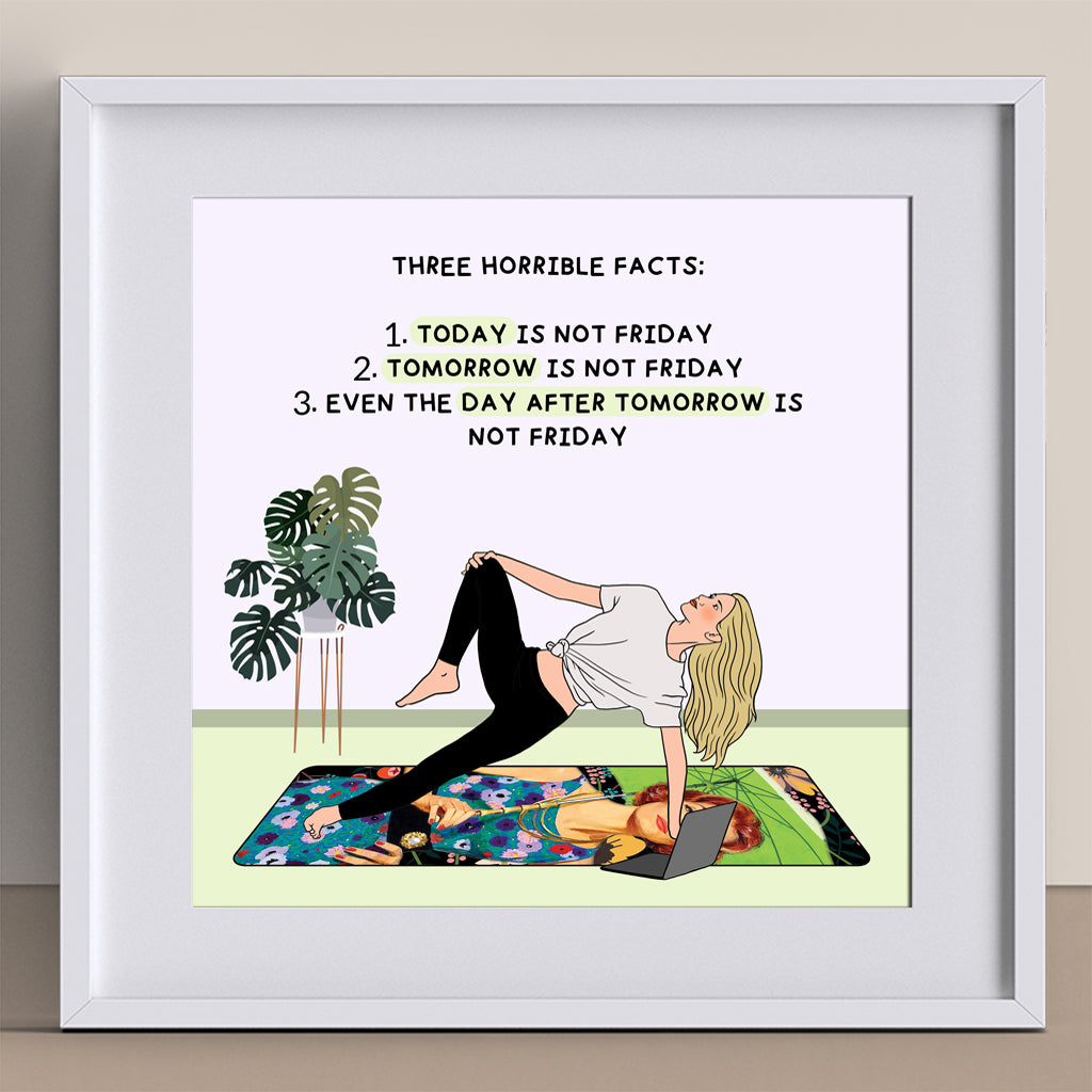 Three Horrible Facts Doodle Card
