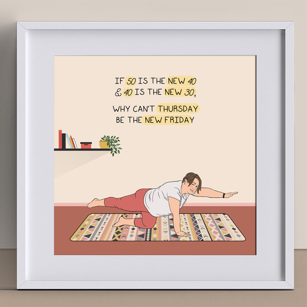 Thursday is the New Friday Doodle Card