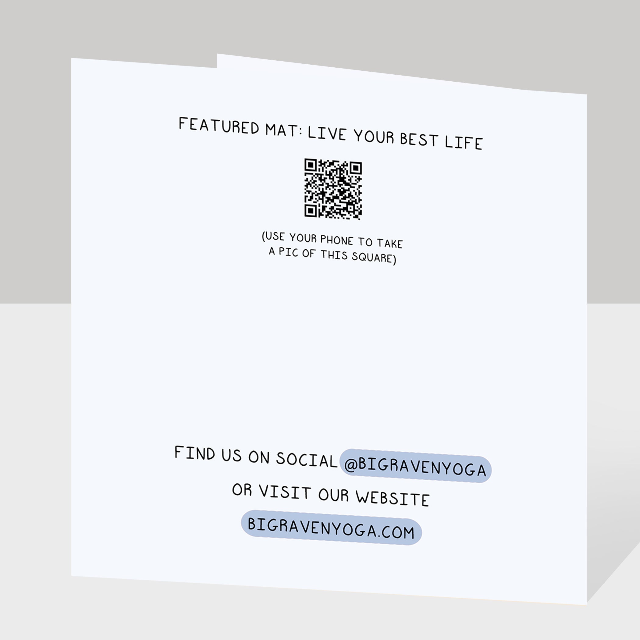 To Be Human Doodle Card