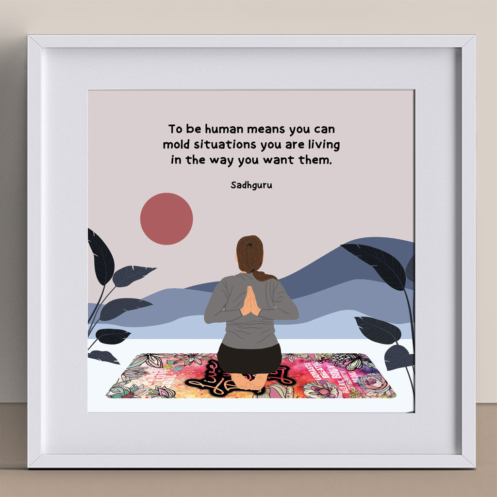 To Be Human Doodle Card