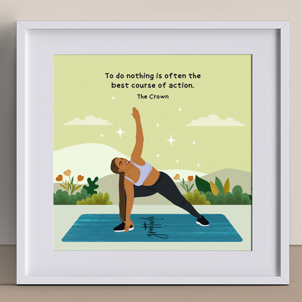 To Do Nothing Doodle Card