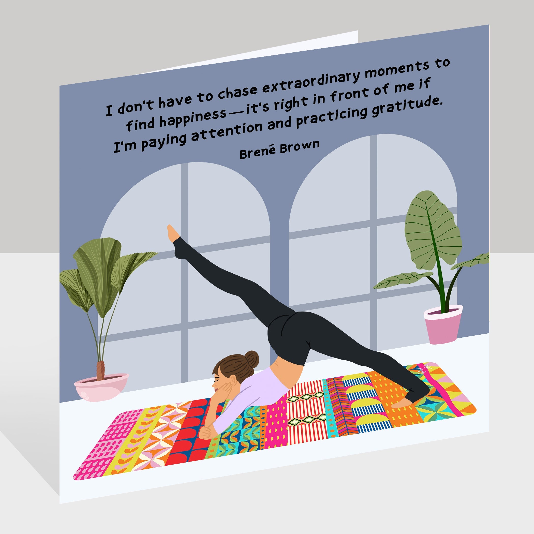 To Find Happiness Doodle Card