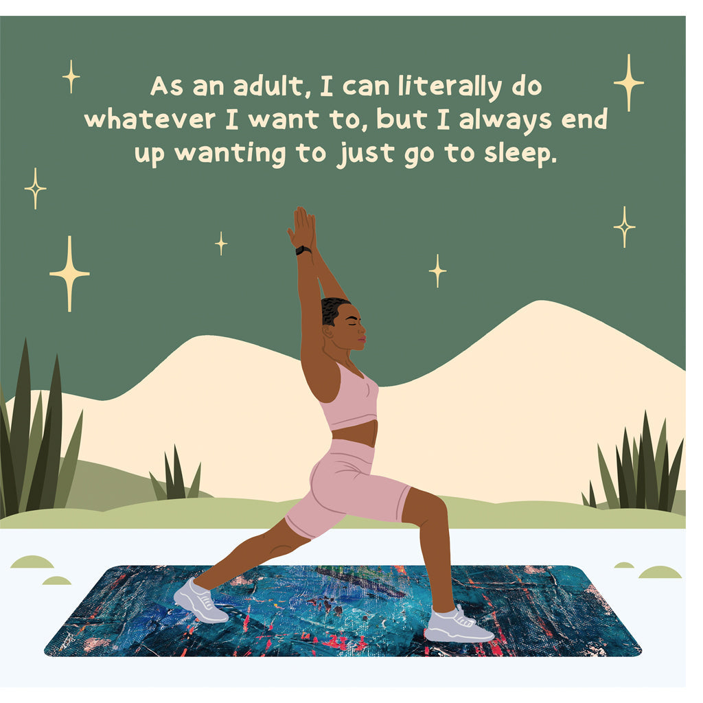 To Go To Sleep Doodle Card