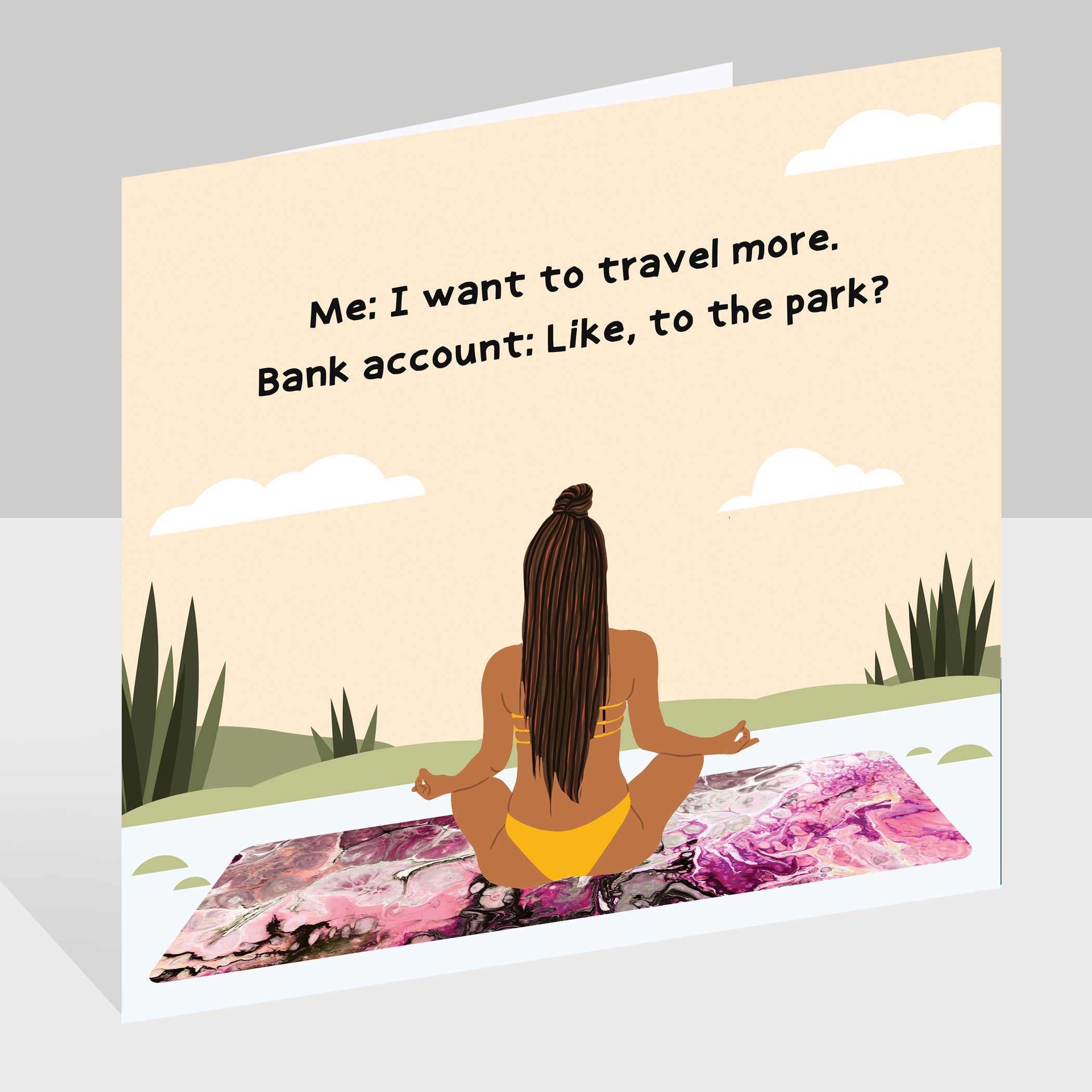 To Travel More Doodle Card