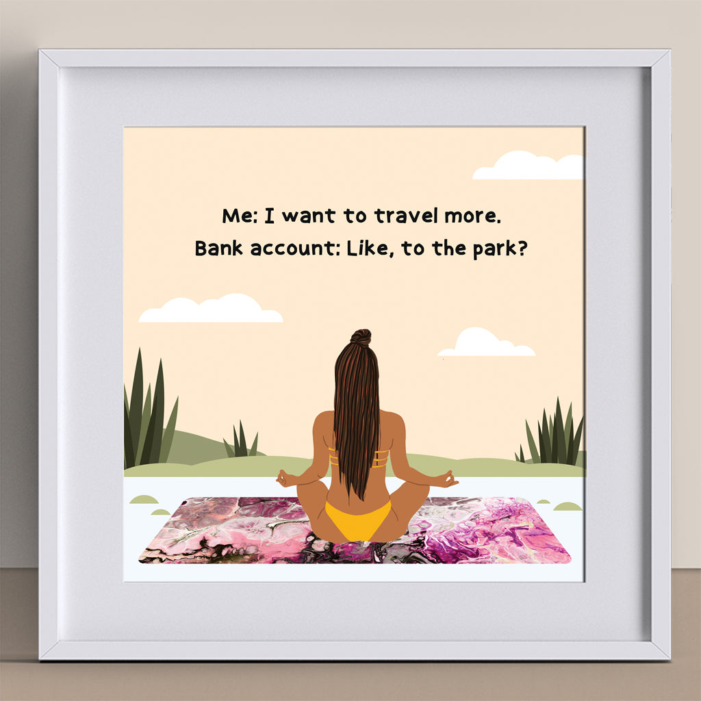 To Travel More Doodle Card