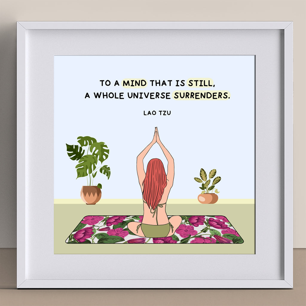 To A Mind That Is Still Doodle Card